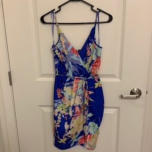 Yumi Kim Floral Midi Tie Waist Dress - worn once - great condition